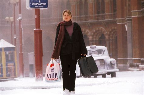 "Bridget Jones' Diary" movie still, 2001. Renée Zellweger as Bridget ...