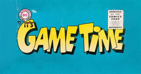 Rarest Issue of the Most Obscure DC Comic "It's Game Time", at Auction