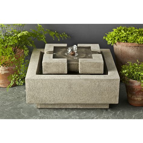 Garden Terrace Cast Stone Fountain | Wayfair