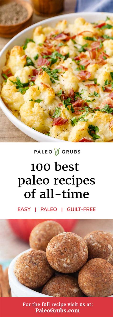 100 Best Paleo Diet Recipes of 2024 - Breakfast, Dinner and Desserts - Paleo Grubs