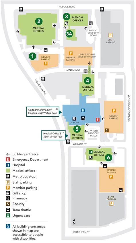 Kaiser Terra Linda Campus Map - United States Map