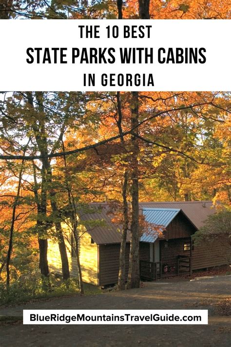 The 10 Best State Parks With Cabins In Georgia