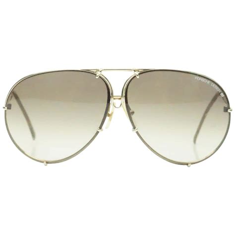 Porsche Design Aviator Style Vintage Sunglasses For Sale at 1stDibs | porsche sunglasses aviator ...