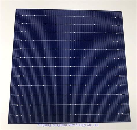 P Type Polycrystalline Silicon Solar Cell 12bb - China P Type Black ...