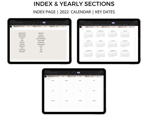 Onenote Planner 2023 Onenote Template Surface Pro Planner - Etsy UK