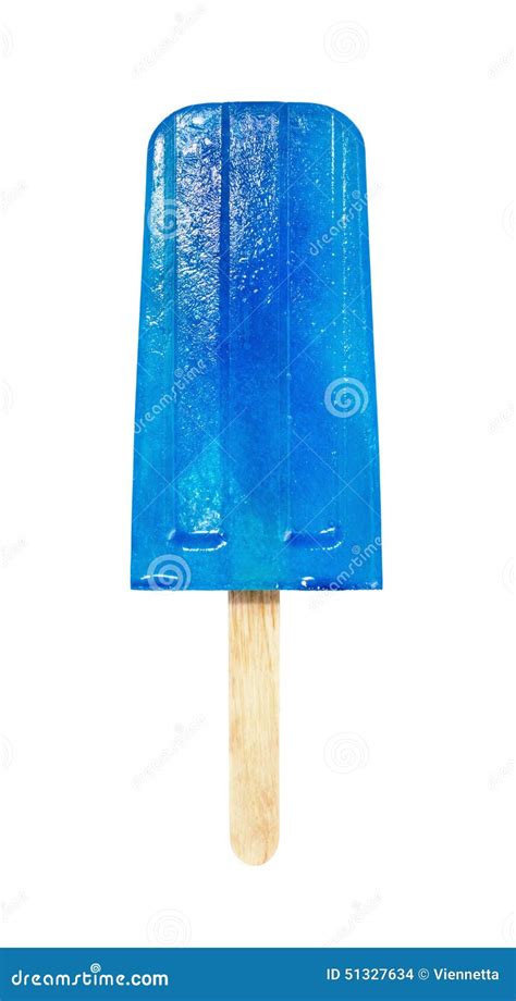 Blue Raspberry Popsicle stock photo. Image of popsicle - 51327634