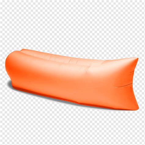 Couch Air Mattresses Inflatable Bed, bed, furniture, orange, couch png ...