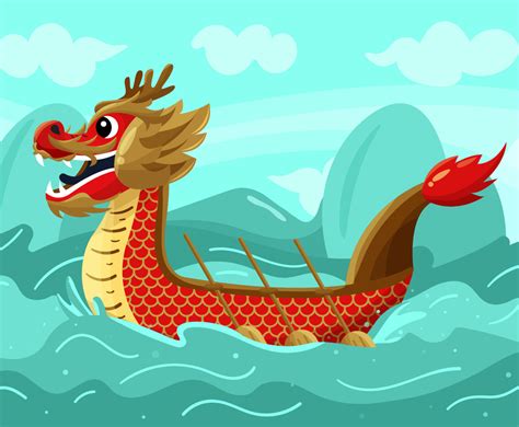 Dragon Boat Festival Background | FreeVectors