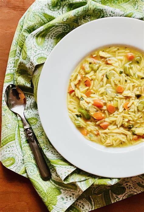 Homemade Orzo Soup - Best Crafts and Recipes