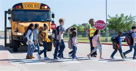 Crosswalk and school zone safety awareness