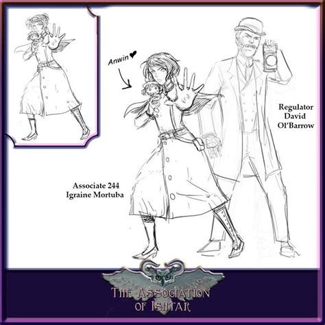 Concept Steampunk Characters by BonsartBokel on DeviantArt