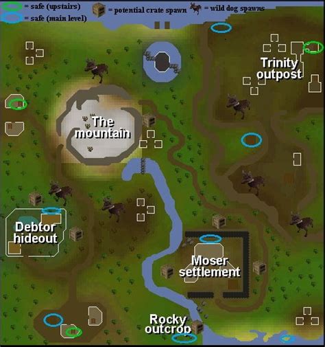 Last Man Standing Strategy Guide! (Map with spawns included) : 2007scape