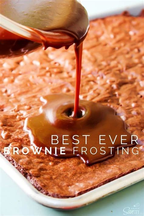 Best Ever Brownie Frosting | Brownie frosting, Best ever brownies, Dessert recipes