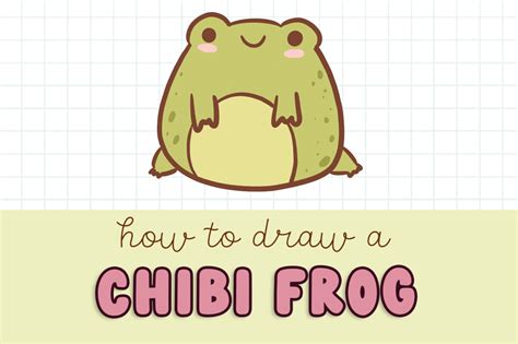 How to Draw a Cute Chibi Frog - Draw Cartoon Style!