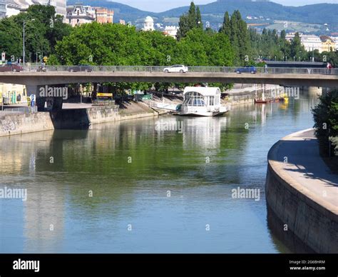 Danube river in Vienna, Austria Stock Photo - Alamy