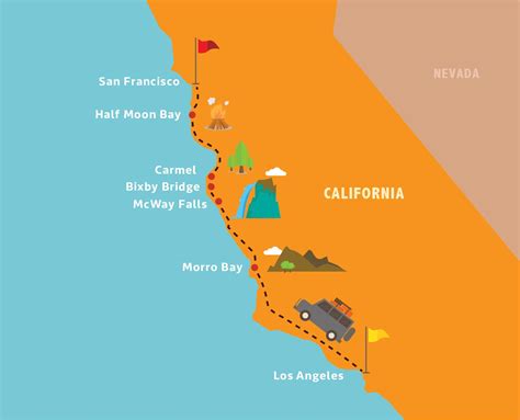 Roadtrip Guide: Cruising the California Coastline from LA to SF | California travel road trips ...
