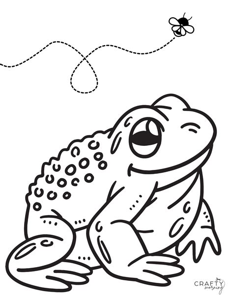 Free Frog Coloring Pages to Print - Crafty Morning