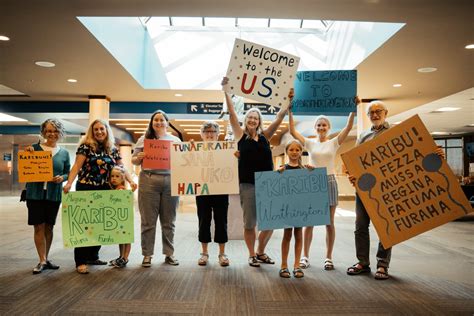 Welcome Corps on Twitter: "A warm welcome to the first refugee family to arrive through the ...