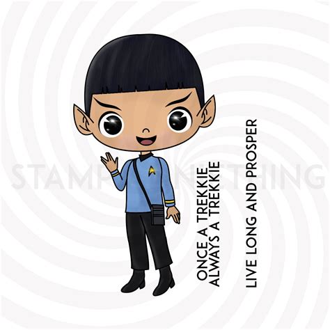 Spock - Live Long and Prosper on – Stamp Anniething