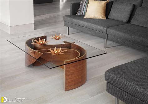 Modern Glass Coffee Table Design Ideas | Engineering Discoveries