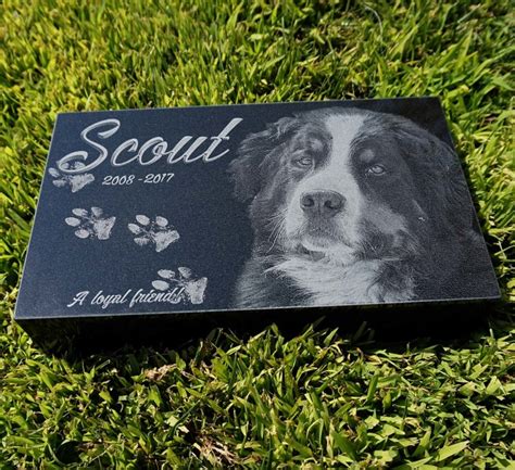 2" Thick Pet Memorial Marker