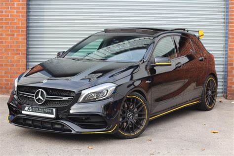 2017 (67) Mercedes-Benz A Class 2.0 A45 AMG Yellow Night Edition SpdS ...