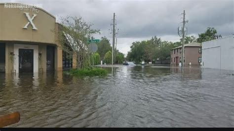 San Marco restaurant collects sandbags ahead of potential impacts from Tropical Storm Isaias ...