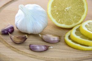 Garlic and Lemons Natural Remedies