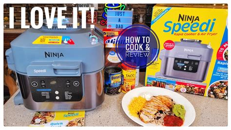 I LOVE NINJA Speedi Rapid Cooker & Air Fryer SF301 Review & How To Cook Burrito Bowl – Instant ...