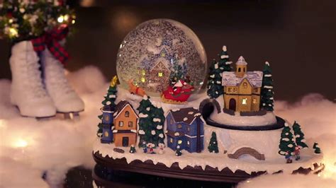 Village Snow Globe | Shake up your holiday decor with our enchanting Animated Musical Village ...