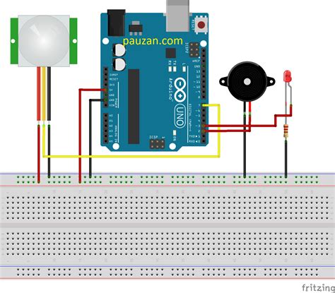 Interface Sensor PIR dengan Arduino - Belajar Elektronika: Teori dan ...