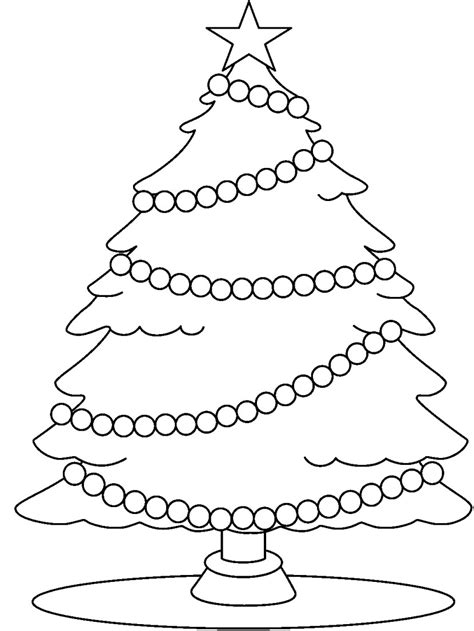 Free Christmas Tree Images Black And White, Download Free Christmas ...