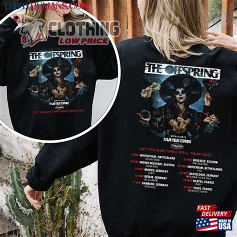 The Offspring Let The Bad Times Roll Tour 2022 - 2023 Merch, The ...