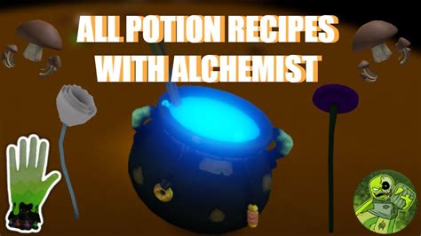 [UPDATED] ALL 16 POTION RECIPIES FOUND IN ALCHEMIST GLOVE | Slap ...