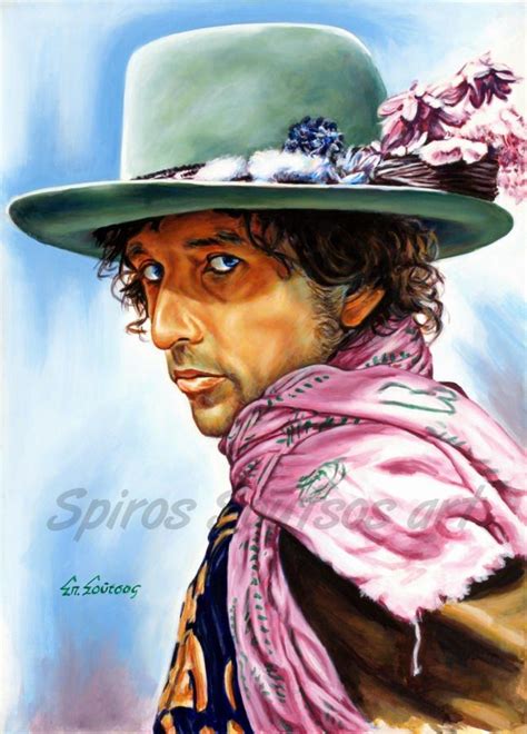 Bob Dylan painting portrait | canvas print & poster for sale | Bob ...