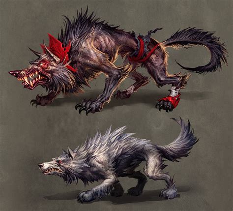 wolves by michalivan on deviantART | Creature artwork, Creature concept ...