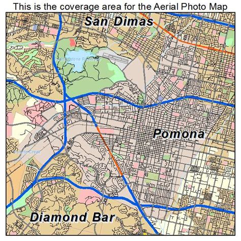 Map Of Pomona California - Sammy Coraline