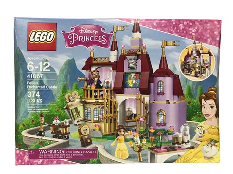 Lego Disney Princess Belle's Enchanted Castle Building Toy 374 Pcs | Lego disney, Disney ...