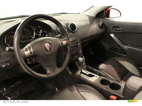 Ebony Black Interior 2008 Pontiac G6 GXP Sedan Photo #53062970 | GTCarLot.com