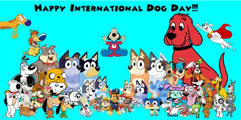 Happy International Dog Day!!! by Peytonauz9 on DeviantArt