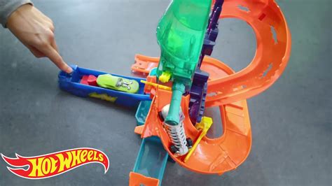 Hot Wheels Color Shifters Color Splash Science Lab Playset ...