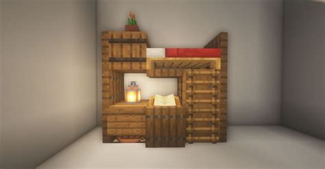 How To Make A Bunk Bed In Minecraft