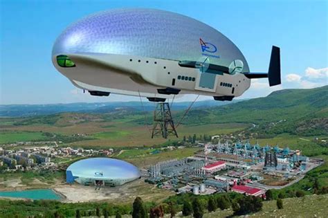 Russia unveils futuristic 'blimp-like' aircraft that Putin wants in the skies by 2018 - Mirror ...