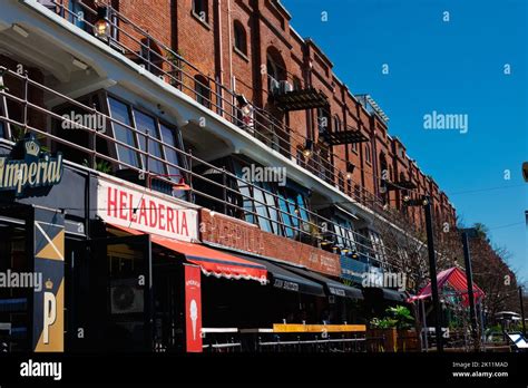 Buenos Aires, Argentina. September 04, 2022. Restaurants in Puerto ...