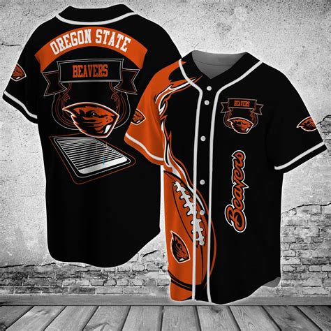 1133 Oregon State Beavers NCAA 2 Baseball Jersey Shirt Classic - HomeFavo