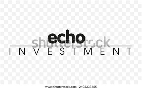 Echo Investment Logo Vector Vector Echo Stock Vector (Royalty Free) 2406333665 | Shutterstock