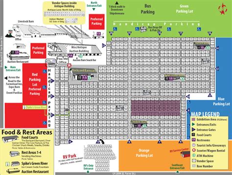 Flea Market Map | Shipshewana Auction & Flea Market