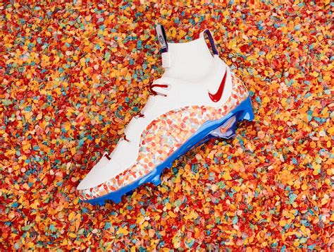 Nike LeBron 4 Menace 3 Fruity Pebbles Cleats FV8044-100