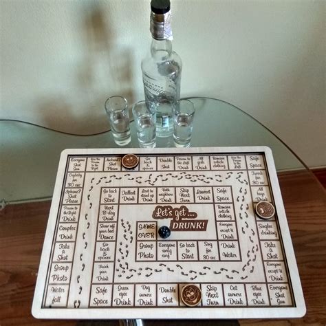 Personalized Adult Drinking Game Drinking Board Drinkopoly - Etsy UK