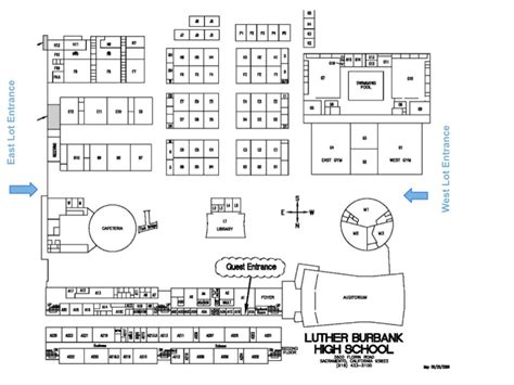 Campus Map - Luther Burbank High School